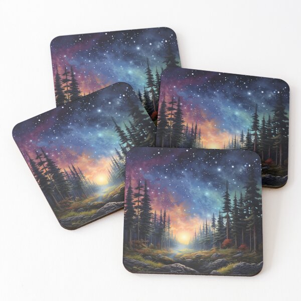 Item preview, Cosmic Forest Reverie designed and sold by PrintPulseInk.