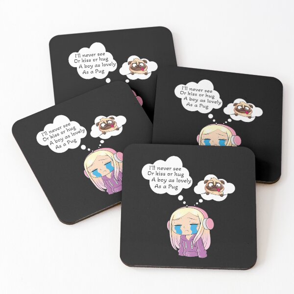Item preview, Girl Love pugs pugs encantadores designed and sold by Aurorapod.