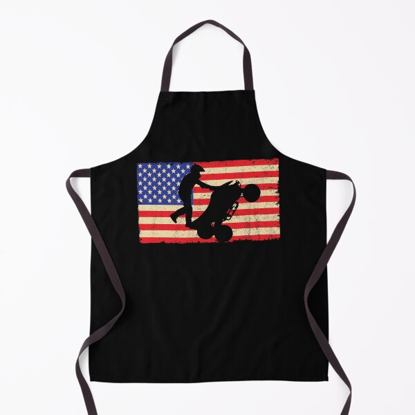 Item preview, ATV Quad American Flag Four Wheeler Wheelie Design designed and sold by tshirtexpressiv.