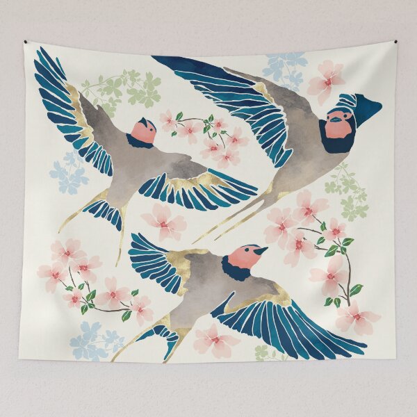 Item preview, Swallows New Beginning II designed and sold by spacefrogdesign.
