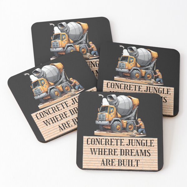 Item preview, Concrete Jungle Where Dreams Are Built : Construction Worker Humor designed and sold by Skeelo702.