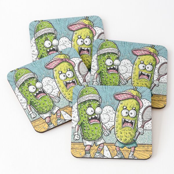 Item preview, Pickleball Heros playing PickleBall designed and sold by drawbey.