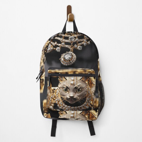 Artikelvorschau, Pharao Halskette mit Katzen Luxus Schmuck Mode tragen entworfen und verkauft von Carlos Gudino.