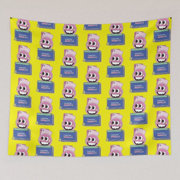 Item preview, Smiley Cartoon Loading designed and sold by Mohit Verma.