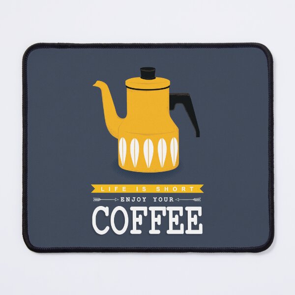 Item preview, Catherine Holm Lotus Coffee Pot Art Print designed and sold by nestartlink.