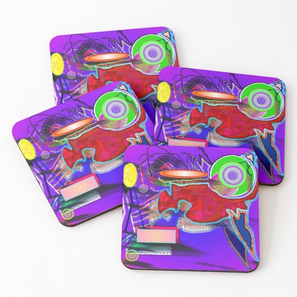 Item preview, Abstract colorful bug designed and sold by armack1102.