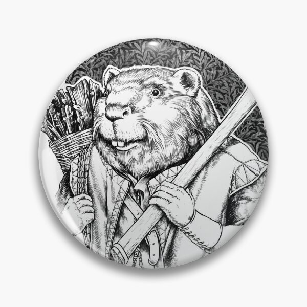 Item preview, beaver lumberjack designed and sold by La Tienda del Pesqueira.