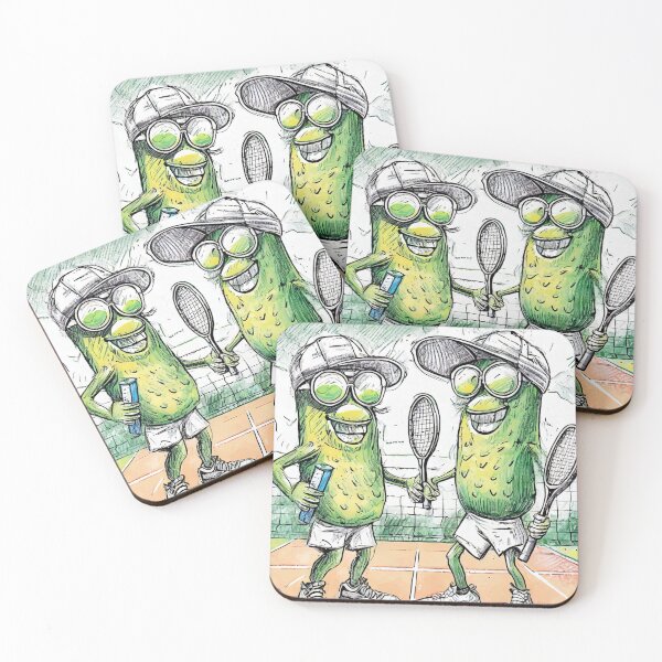 Item preview, Pickleball Heros playing PickleBall designed and sold by drawbey.