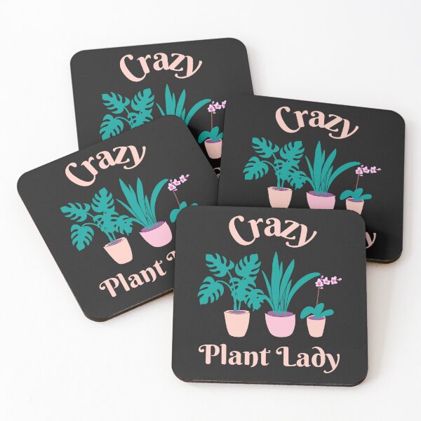 Item preview, Pink and Green Crazy Plant Lady designed and sold by AlienOccupation.