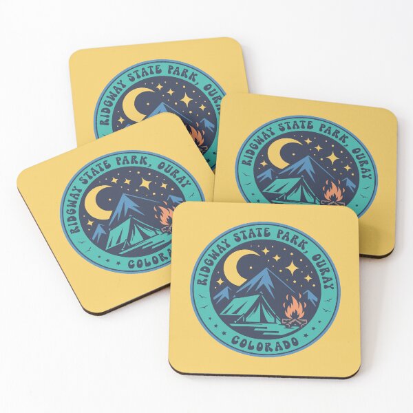 Item preview, Ridgway State Park Ouray Colorado Camping Design designed and sold by CynthiaGraphics.