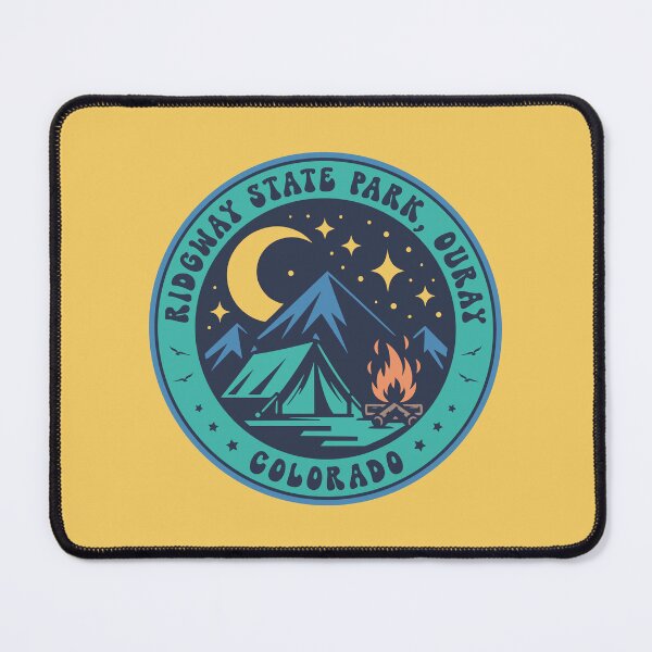 Item preview, Ridgway State Park Ouray Colorado Camping Design designed and sold by CynthiaGraphics.