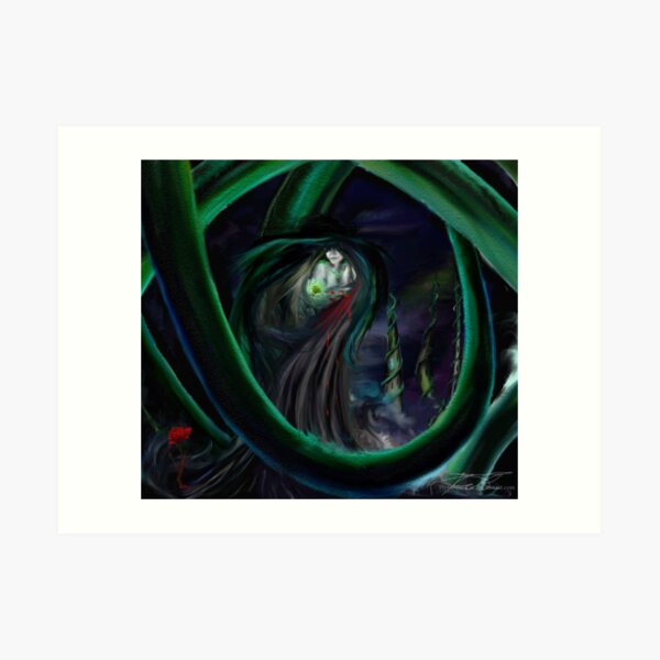 Bloodrose Art Print