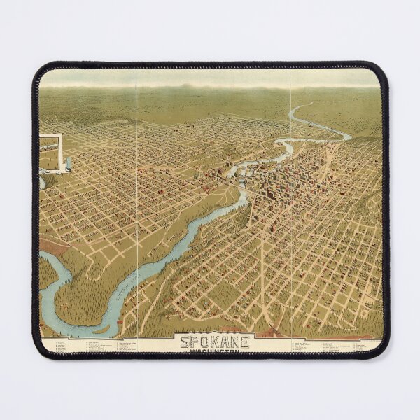 Item preview, Spokane, Washington (1905) designed and sold by allhistory.
