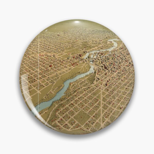 Item preview, Spokane, Washington (1905) designed and sold by allhistory.