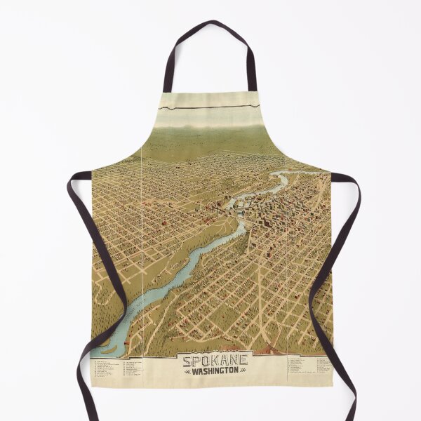 Item preview, Spokane, Washington (1905) designed and sold by allhistory.