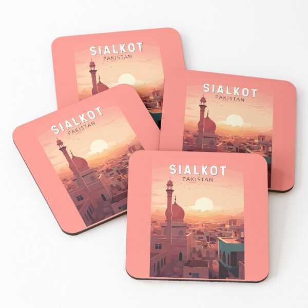 Item preview, Sialkot Pakistan Travel Art Vintage designed and sold by KrisSidDesigns.