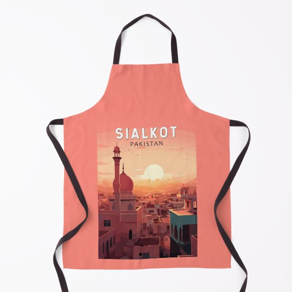 Item preview, Sialkot Pakistan Travel Art Vintage designed and sold by KrisSidDesigns.