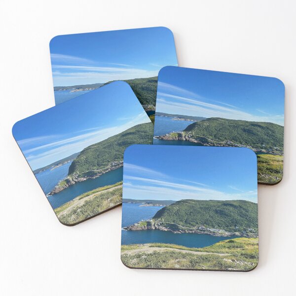 Item preview, Hill top view of Atlantic Ocean designed and sold by ClarissaFlora.