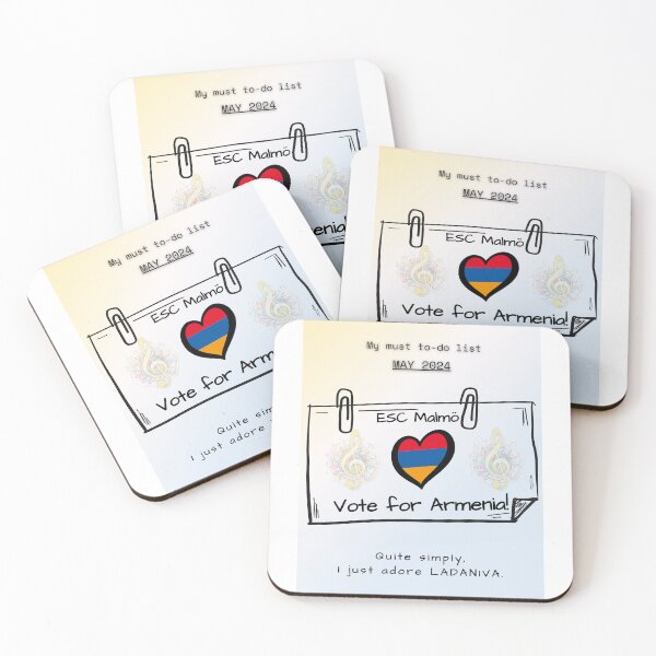 Item preview, EUROVISION SONG CONTEST 2024, VOTE FOR ARMENIA designed and sold by CreativeBizarre.