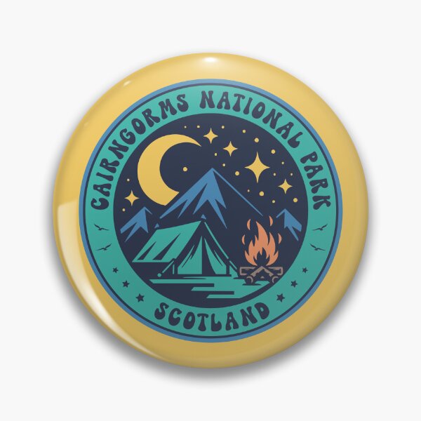 Item preview, Cairngorms National Park Scotland Camping Design designed and sold by CynthiaGraphics.
