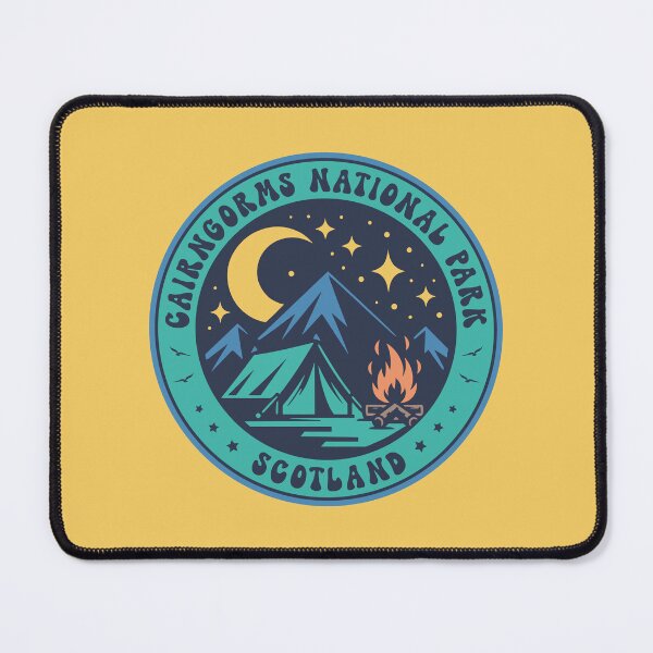 Item preview, Cairngorms National Park Scotland Camping Design designed and sold by CynthiaGraphics.
