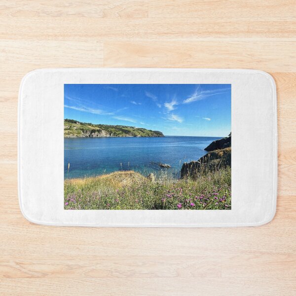 Item preview, Wildflowers and the ocean - view from a cliff designed and sold by ClarissaFlora.