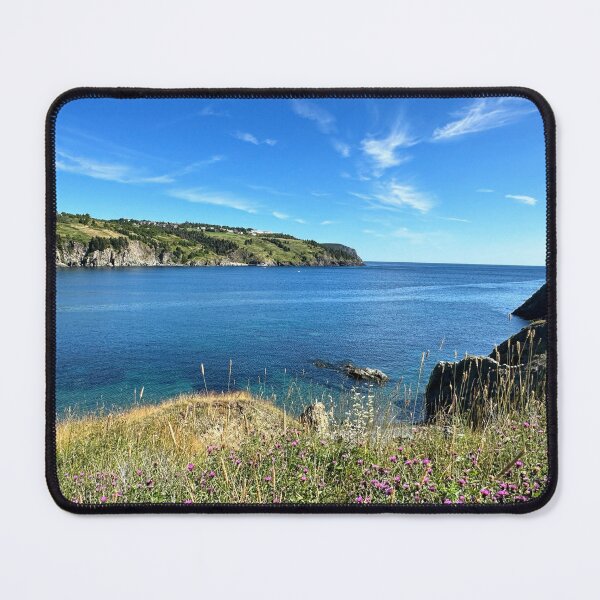 Item preview, Wildflowers and the ocean - view from a cliff designed and sold by ClarissaFlora.