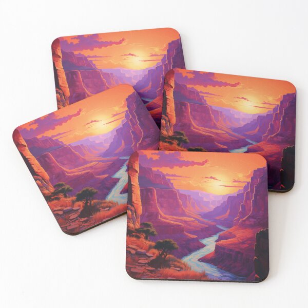 Item preview, Pink Horizon Canyon designed and sold by PrintPulseInk.