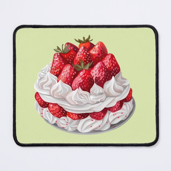Item preview, Strawberry Meringue Cake designed and sold by sakurashorty.