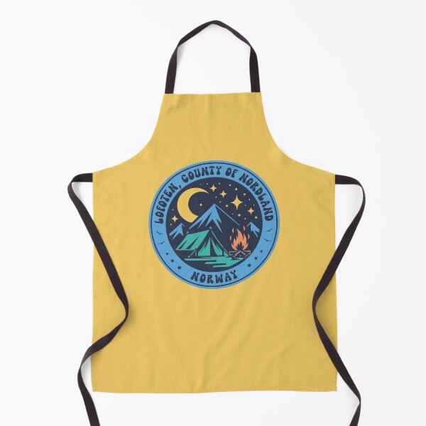 Item preview, Lofoten Islands Nordland Norway Camping Design designed and sold by CynthiaGraphics.