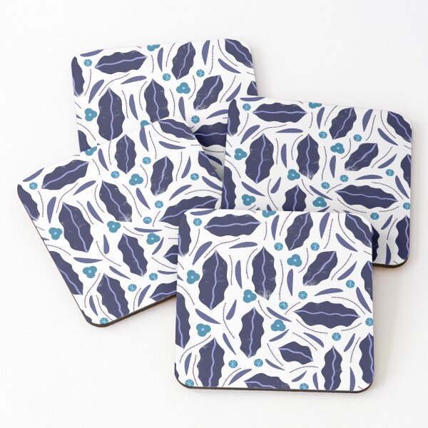 Item preview, Blue botanical mood designed and sold by Pacesyte.