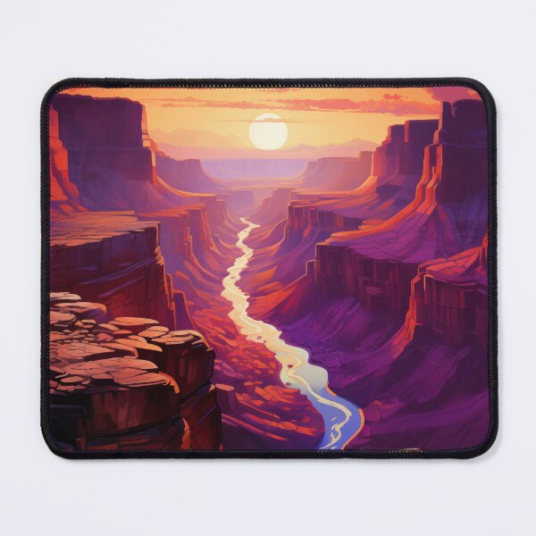 Item preview, Crimson Canyon Sunset designed and sold by PrintPulseInk.