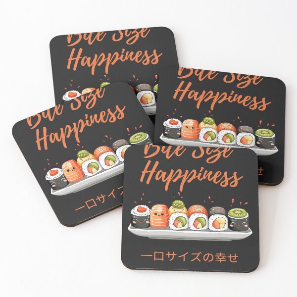 Item preview, Sushi Bite Size Happiness designed and sold by AlienOccupation.