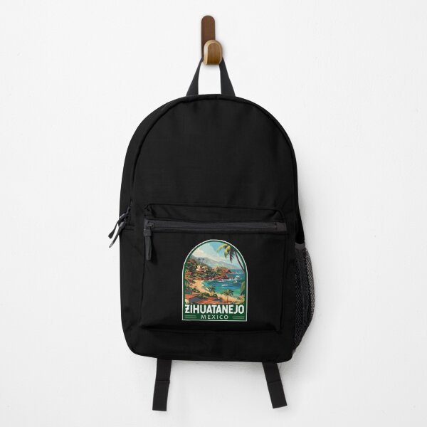 Item preview, Zihuatanejo Mexico Travel Art Emblem designed and sold by KrisSidDesigns.