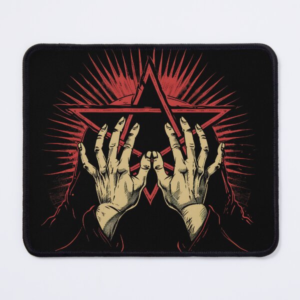 Item preview, Pentagram hands cartoon  designed and sold by VibeStyleShop.