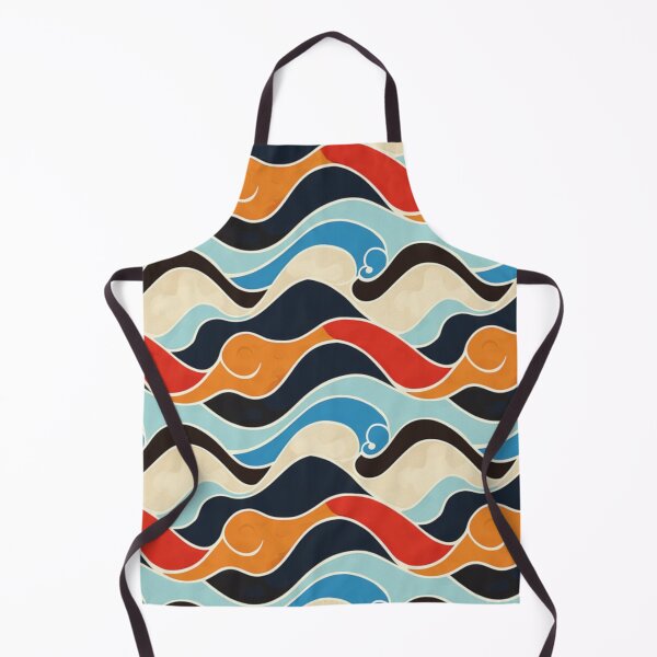 Item preview, Abstract wave pattern retro twist Active Outdoors Inspired Art designed and sold by CDC40.