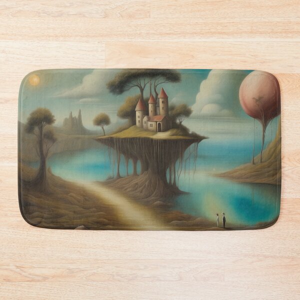 Item preview, Enigmatic Haven: Surreal Island Home designed and sold by ZipperDragon88.