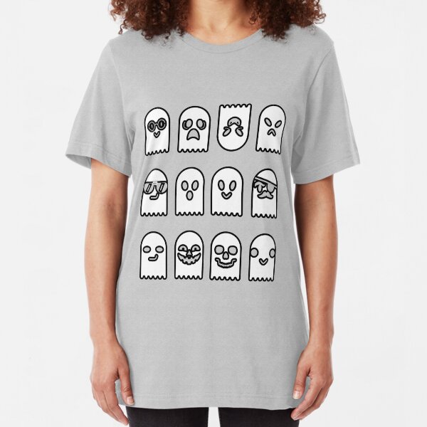 Gaggle of Ghosts Slim Fit T-Shirt