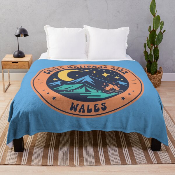 Item preview, Eryri National Park Snowdonia Wales Camping Design designed and sold by CynthiaGraphics.