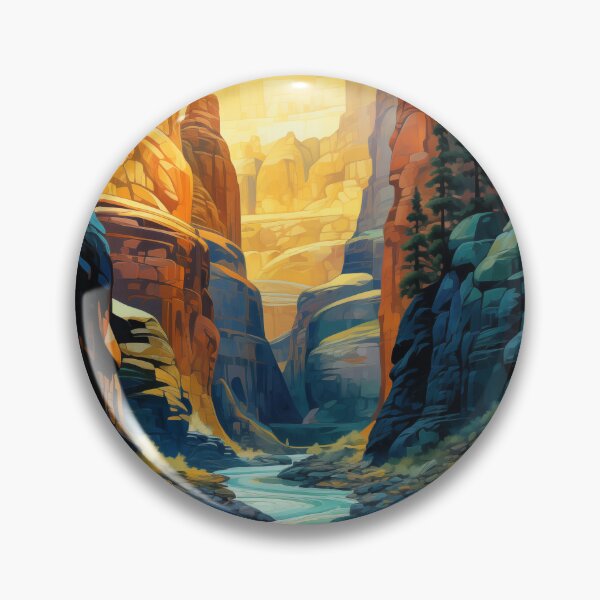 Item preview, Woodland Ravine Serenity designed and sold by PrintPulseInk.