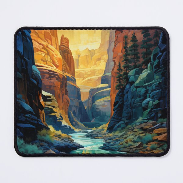 Item preview, Woodland Ravine Serenity designed and sold by PrintPulseInk.