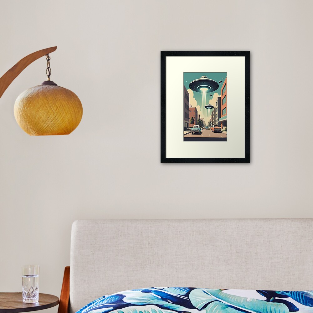 Item preview, Framed Art Print designed and sold by eXtraHumans.