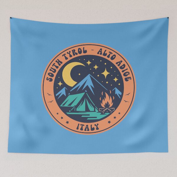 Item preview, South Tyrol Alto Adige Italy Camping Design designed and sold by CynthiaGraphics.