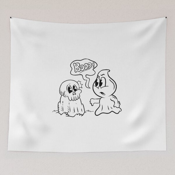 Item preview, Disapproval of the Ghost and skull designed and sold by dpachers.