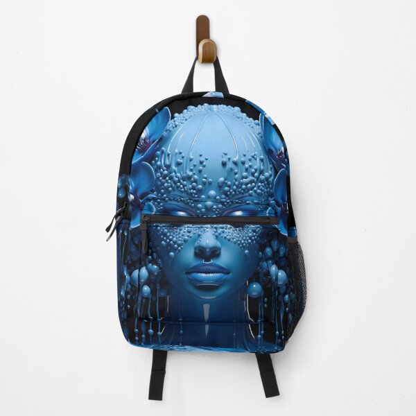 Item preview, Reflective Surrealism: YInMn Blue Orchid designed and sold by AI-Only Creations.