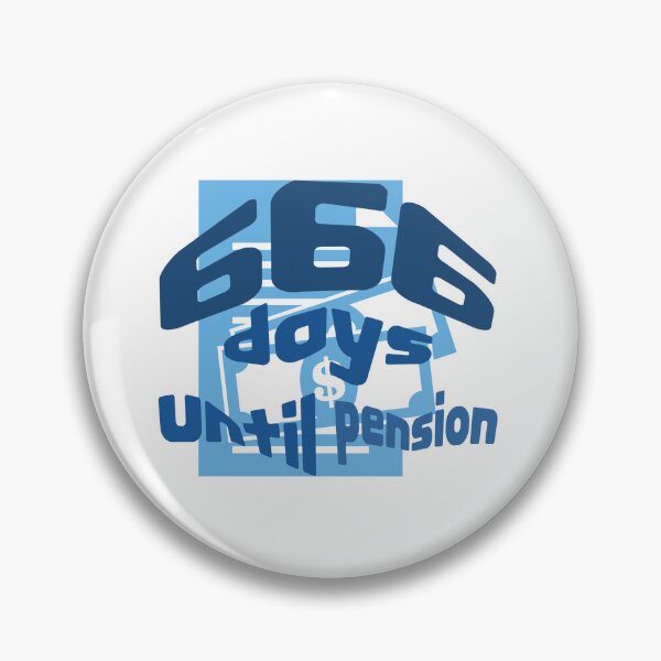 Artikelvorschau, 666 Tage bis zur Rente entworfen und verkauft von  ViralVisionsCreating .