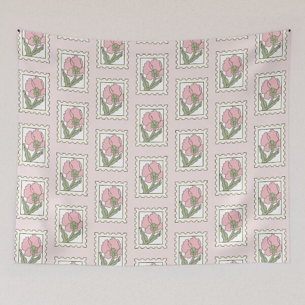 Item preview, flower stamp designed and sold by Spiraltv.