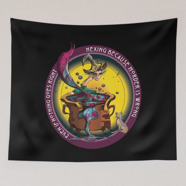 Item preview, Hexing Because... designed and sold by PinkSowl.
