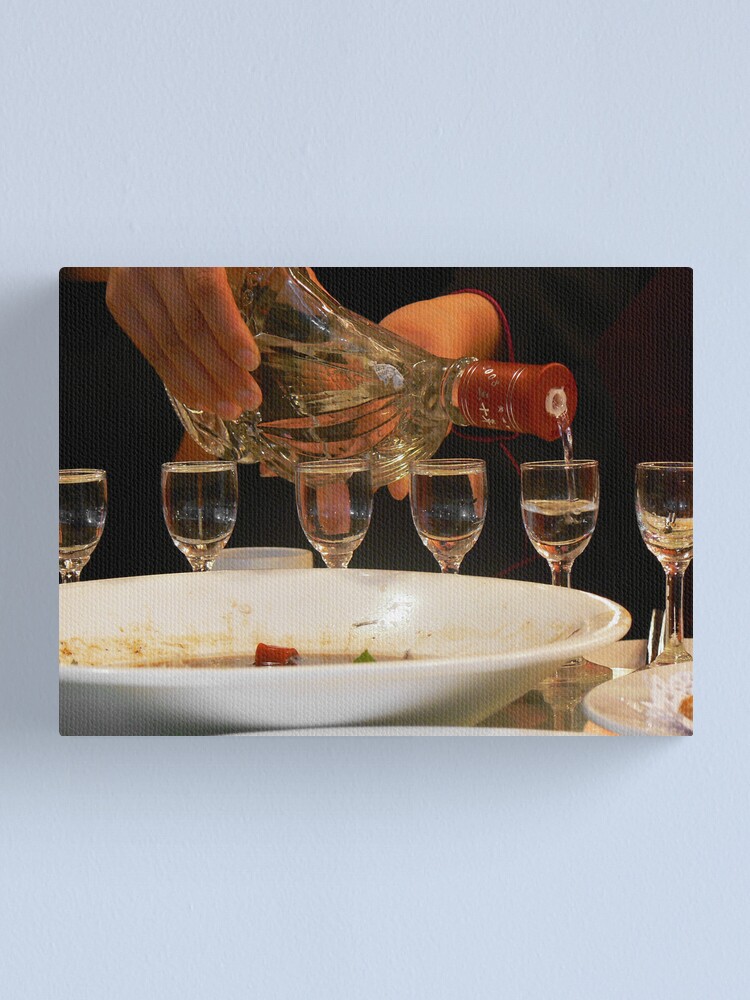 Alternate view of Baijiu ~ Chinese rice wine Canvas Print