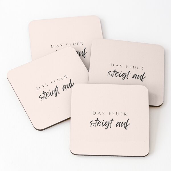 Item preview, Das Feuer steigt auf | Pastel Pink Background designed and sold by RM-Journey.
